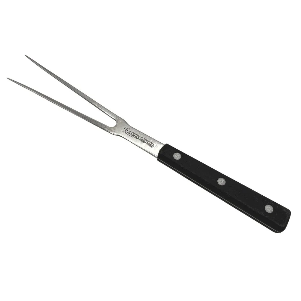 JA Henckels International EverSharp Pro Carving Fork Stainless Steel Japan Black